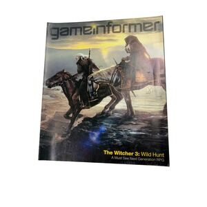 Game Informer Magazine The Witcher 3 Wild Hunt Cover Issue RPG
